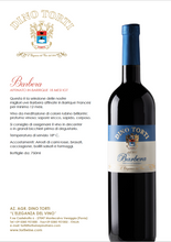 Carica l'immagine nel visualizzatore di Gallery, BARBERA “ Dino Torti “ affinato in Barrique