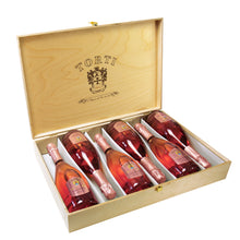 Load the image into the Gallery viewer, Casaleggio Rosè Spumante "Dino Torti" in wooden package