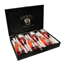 Load the image into the Gallery viewer, Casaleggio Rosè Spumante "Dino Torti" in wooden package