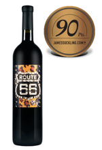 Load the image into the Gallery viewer, ROUTE66 Signature Collection Wine Wooden Box
