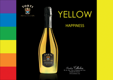 Load the image into the Gallery viewer, Rainbow Yellow "HAPPINESS"