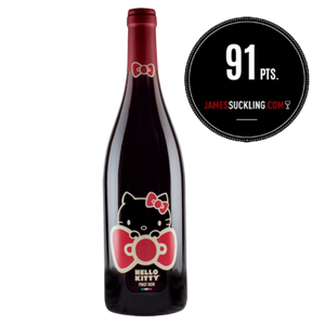 Hello Kitty Pinot Noir Soft Elephant with Red Heart "Don't Forget I Love You"