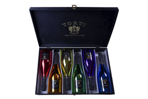 RAINBOW COLLECTION Wooden Box Rosé Sparkling Wine
