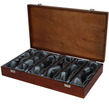 Carica l&#39;immagine nel visualizzatore di Gallery, Luxury Silk Lined Wooden Gift Box &amp; Rainbow Collection Full set 6 Bottles
